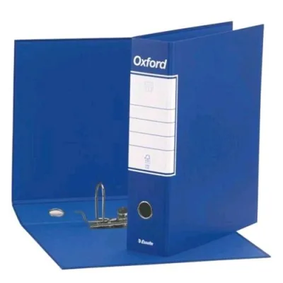 Esselte Oxford G83 Registratore Formato Commerciale 230X300X80 mm Col. Blu Conf 6 Pz.