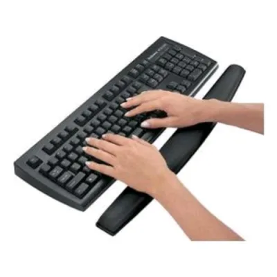 Fellowes Poggiapolsi da Tastiera in Memory Foam Nero