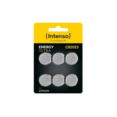 Intenso Energy Ultra Batterie a Bottone al Litio CR 2025 3V Conf 6 pz