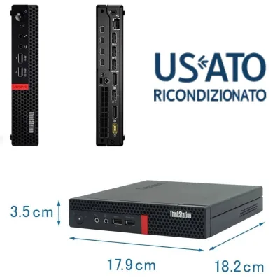 WKST REF I7-7700T 16GB 512SSD W10P T.STATION P320 QUAD. P600 TINY NVME