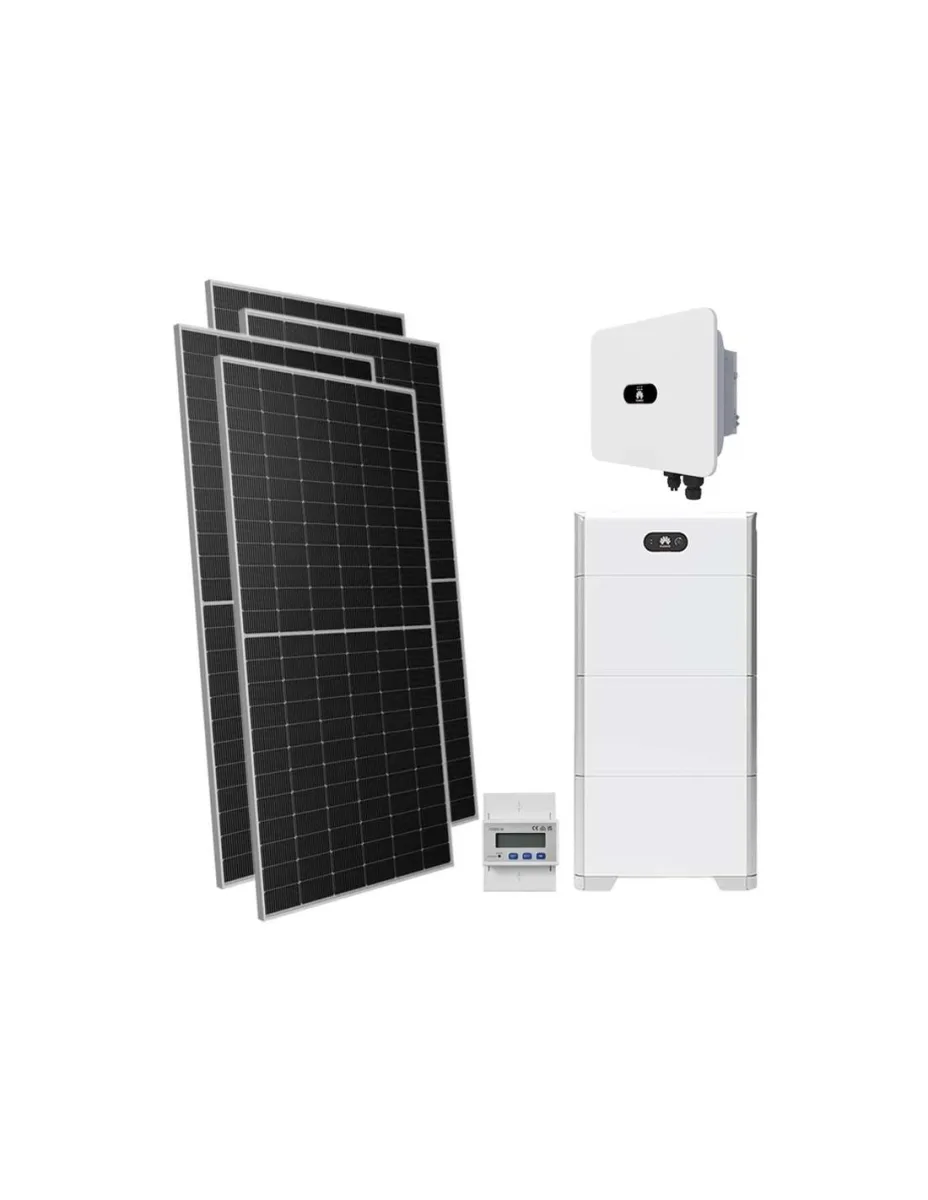 Kit fotovoltaico trifase 20230W inverter 20kW MB0 Huawei batteria al litio 15kWh LUNA2000 BMS