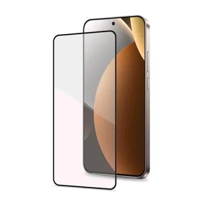 Celly Xiaomi Redmi Note 15 Pro+ 5G/ Poco M8 Pro 5G Proteggi Schermo Curvo in Vetro 9H Temperato Bordo Nero