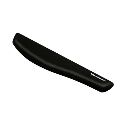 Fellowes Poggiapolsi da Tastiera Plushtouch con Microban Nero