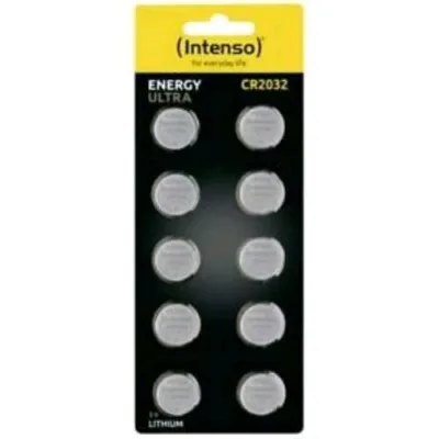 Intenso Energy Ultra Batterie a Bottone al Litio CR 2032 3V Conf 10 pz