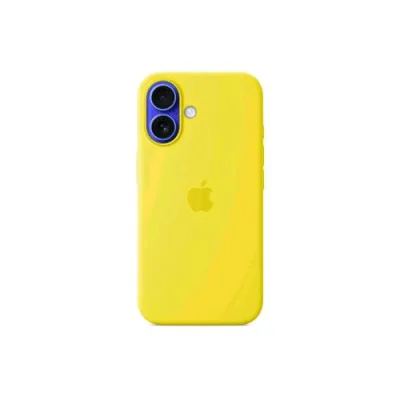 Apple iPHONE 16 Silicone Case Cover Magsafe in Silicone Star Fruit