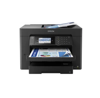 Epson Workforce WF-7840DTWF Stampante Multifunzione Ink Jet a Colori A3+ Wi-Fi Fax Adf Duplex LAN 32/22PPM 1200 x 2400 DPI