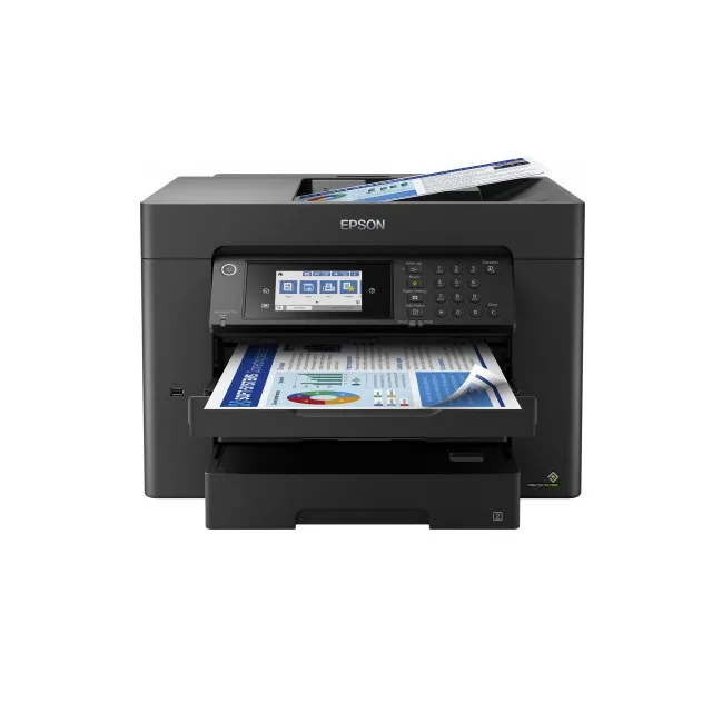 Epson Workforce WF-7840DTWF Stampante Multifunzione Ink Jet a Colori A3+ Wi-Fi Fax Adf Duplex LAN 32/22PPM 1200 x 2400 DPI