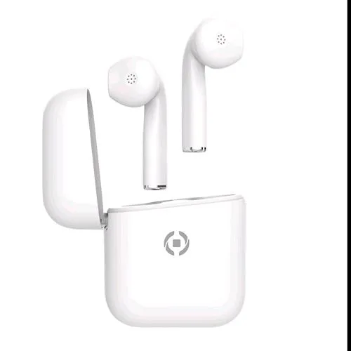 Celly Zed 1 Auricolari Bluetooth a Goccia con Custodia di Ricarica Bianco