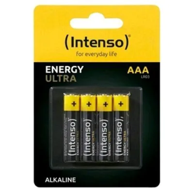 Intenso Energy Ultra Batterie Alkaline Mini Stilo AAA LR03 Conf 4 pz