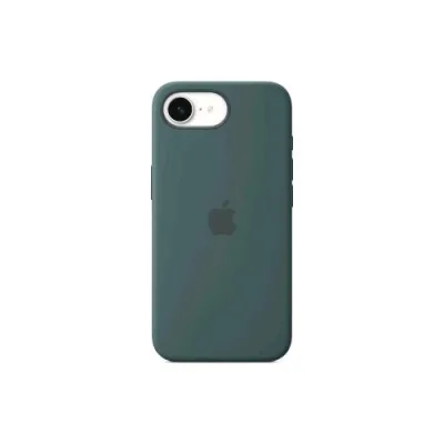 Apple iPHONE 16E Silicon Case Cover in Silicone Lake Green