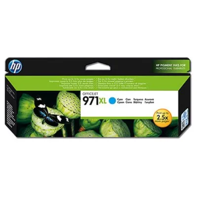 HP 971XL Cartuccia Ciano Alta Capacita' per HP Officejet Pro X451DW/X551DW 6.600 Pagine