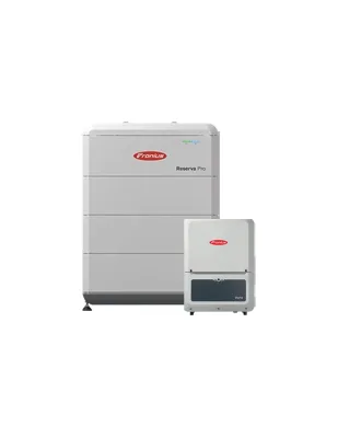 Sistema di accumulo trifase inverter 20kW Verto Plus batteria litio 12kWh Fronius Reserva Pro