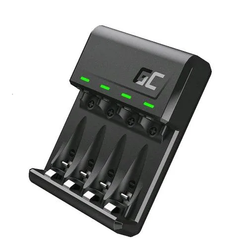 Green Cell Vitalcharger Caricabatterie Universale Nimh Ministilo AAA Stilo AA Black