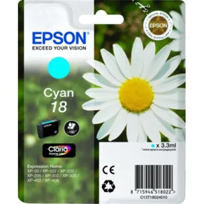 Epson 18 Cartuccia Ink-Jet Ciano