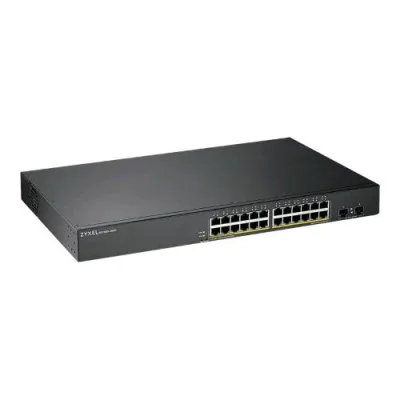 Zyxel GS190024HPV2-EU0101F Switch Gestito 24 x 10/100/1000 (POE) + 2 x 10/100/1000 POE (170 W)