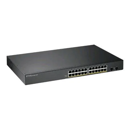 Zyxel GS190024HPV2-EU0101F Switch Gestito 24 x 10/100/1000 (POE) + 2 x 10/100/1000 POE (170 W)