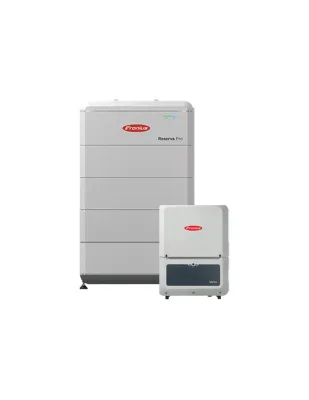 Sistema di accumulo trifase inverter 20kW Verto Plus batteria litio 16kWh Fronius Reserva Pro