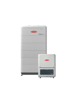 Sistema di accumulo trifase inverter 20kW Verto Plus batteria litio 20kWh Fronius Reserva Pro