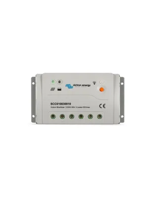 Regolatore di Carica PWM BlueSolar PRO 30A 12/24V automatico Victron Energy - SCC010030010