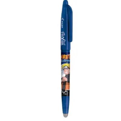 Pilot Frixion Ball Naruto Penna a Sfera Tratto 0.7 mm Inchiostro Blu