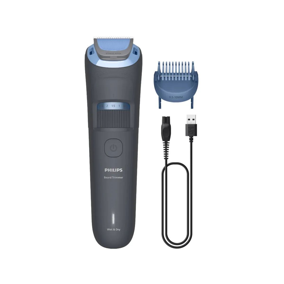 BEARDTRIMMER SERIES 3000 20 LUNGHEZ PHILIPS 0,5-10MM