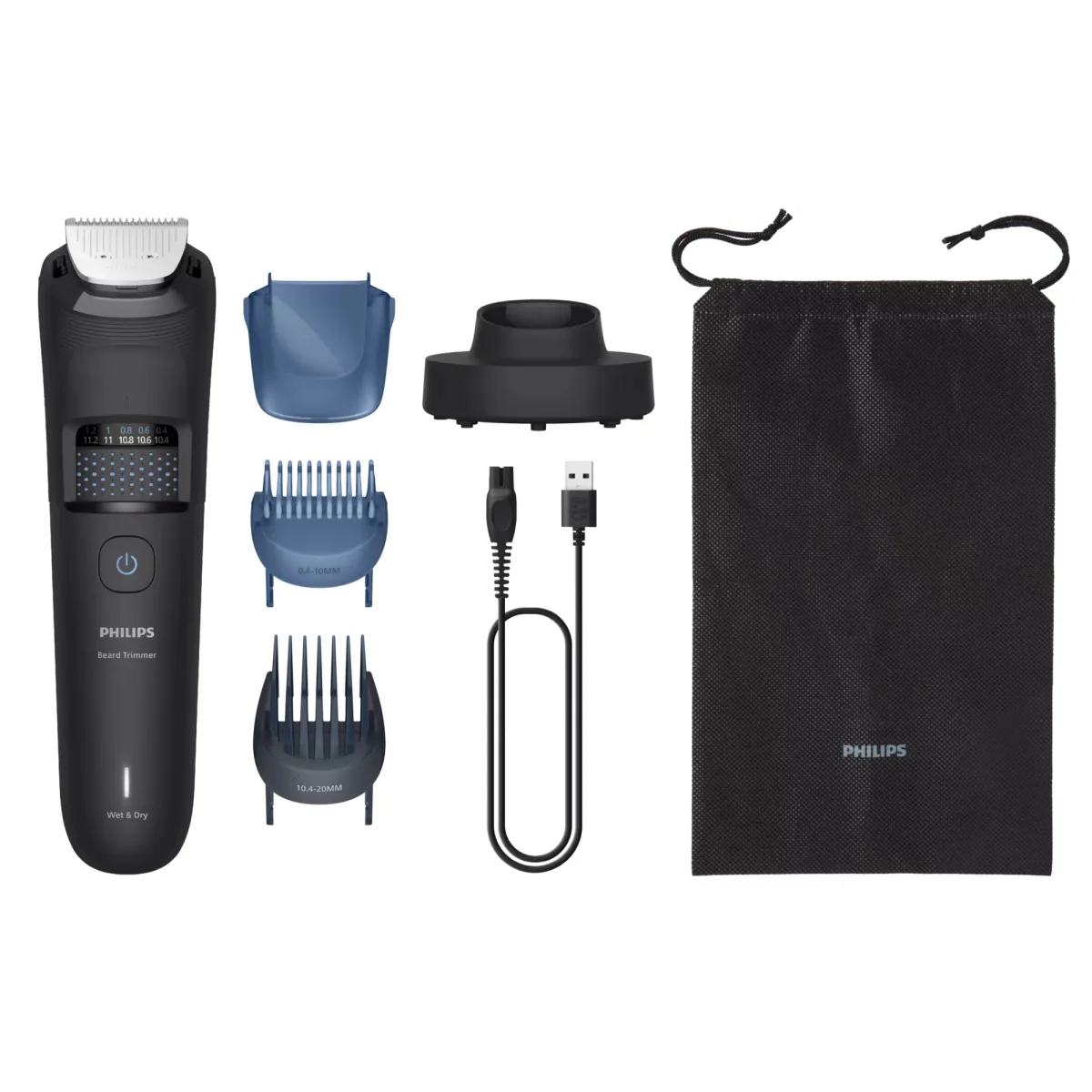 BEARDTRIMMER SERIES 5000 40 LUNGHEZ PHILIPS 0,4-20MM