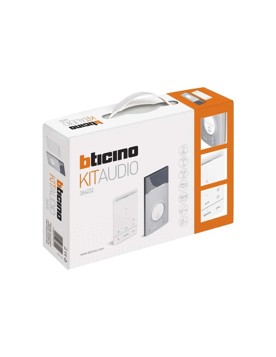 Kit vivavoce monofamiliare con citofono CLASSE100A16E BTicino