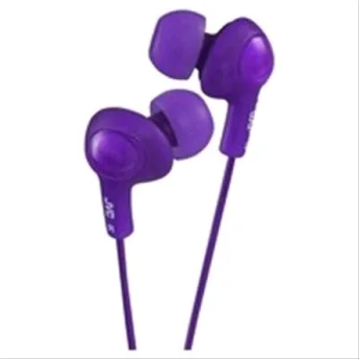 JVC Gummy Plus - Cuffie Intrauricolari Viola