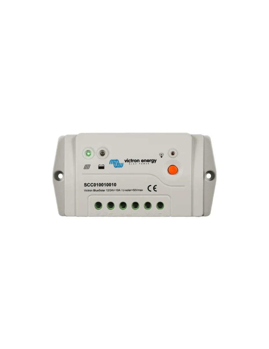 Regolatore di Carica PWM BlueSolar PRO 10A 12/24V automatico Victron Energy - SCC010010010
