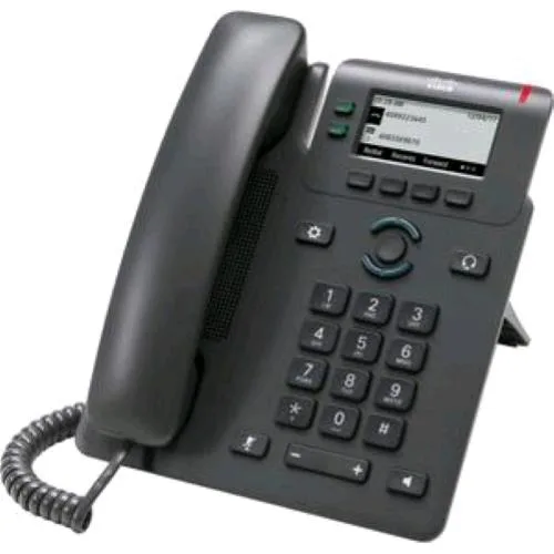 Cisco 6821 PHONE TELEFONO IP A FILO 2 x Rete (RJ-45) - PoE Ports