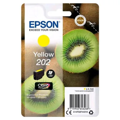 Epson 202 Cartuccia Ink 4.1 ml Giallo