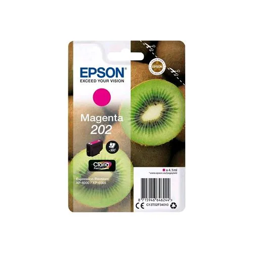 Epson 202 Cartuccia Ink 4.1 ml Magenta