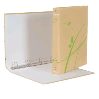 Esselte Oxford Green Raccoglitore 4 Anelli da 30 mm 315X275X45 mm Avana