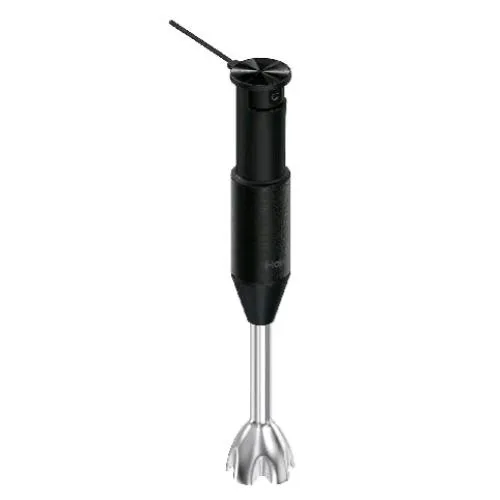 Haier HHB5B2 011 Frullatore a Immersione Serie 5 1000W Velocita' Variabile Opzione a Impulsi 3 Lame Nero