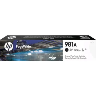 HP 981A Cartuccia Nero per Pagewide Enterprise Color 556 Series/MFP 586 Series 6.000 Pag