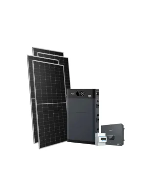 Kit fotovoltaico trifase 20230W inverter 20kW Zucchetti batteria al litio 15.36kWh HV SMART 5K