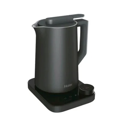 Haier HKE7W 011BOLLITORE Elettrico 1.3 l 2200W Programma Auto Clean Termostato Regolabile Grigio