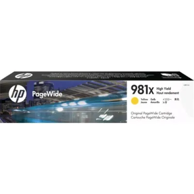 HP 981X Cartuccia Ink 10.000 Pag Giallo