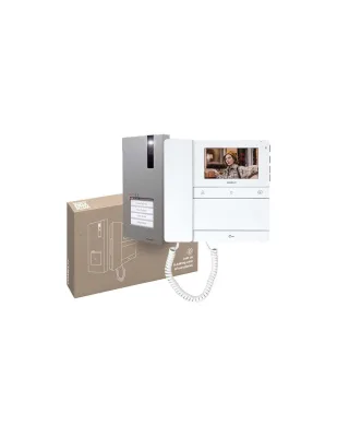 Kit Quadra e People con cornetta monofamiliare Simplebus 2 Comelit