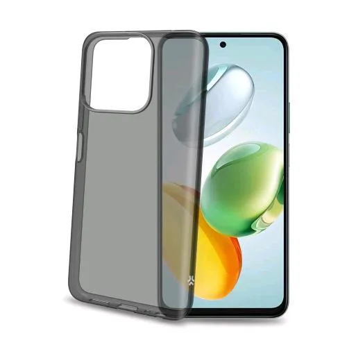Celly Honor 200 Smart Cover in Morbido Tpu Nero Trasparente