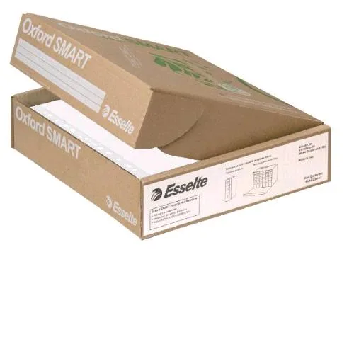 Esselte Oxford Smart Green Buste in PP con Foratura Universale 345X295 mm Trasparente Conf 300 Pz.
