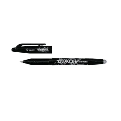 Pilot Frixion Ball Penna a Sfera Cancellabile 0.7 mm Colore Nero Conf. 12 Pz.