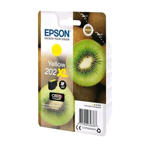 Epson 202 XL Cartuccia Ink 8.5 ml Giallo