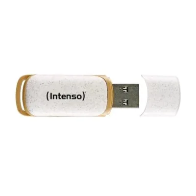 Intenso Green Line Super Speed Chiavetta USB 32GB USB-A 3.2 Velocita Lettura 70 MB/S Velocita Scrittura: 30 MB/S Bianco