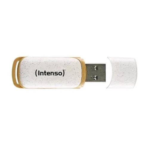 Intenso Green Line Super Speed Chiavetta USB 32GB USB-A 3.2 Velocita Lettura 70 MB/S Velocita Scrittura: 30 MB/S Bianco