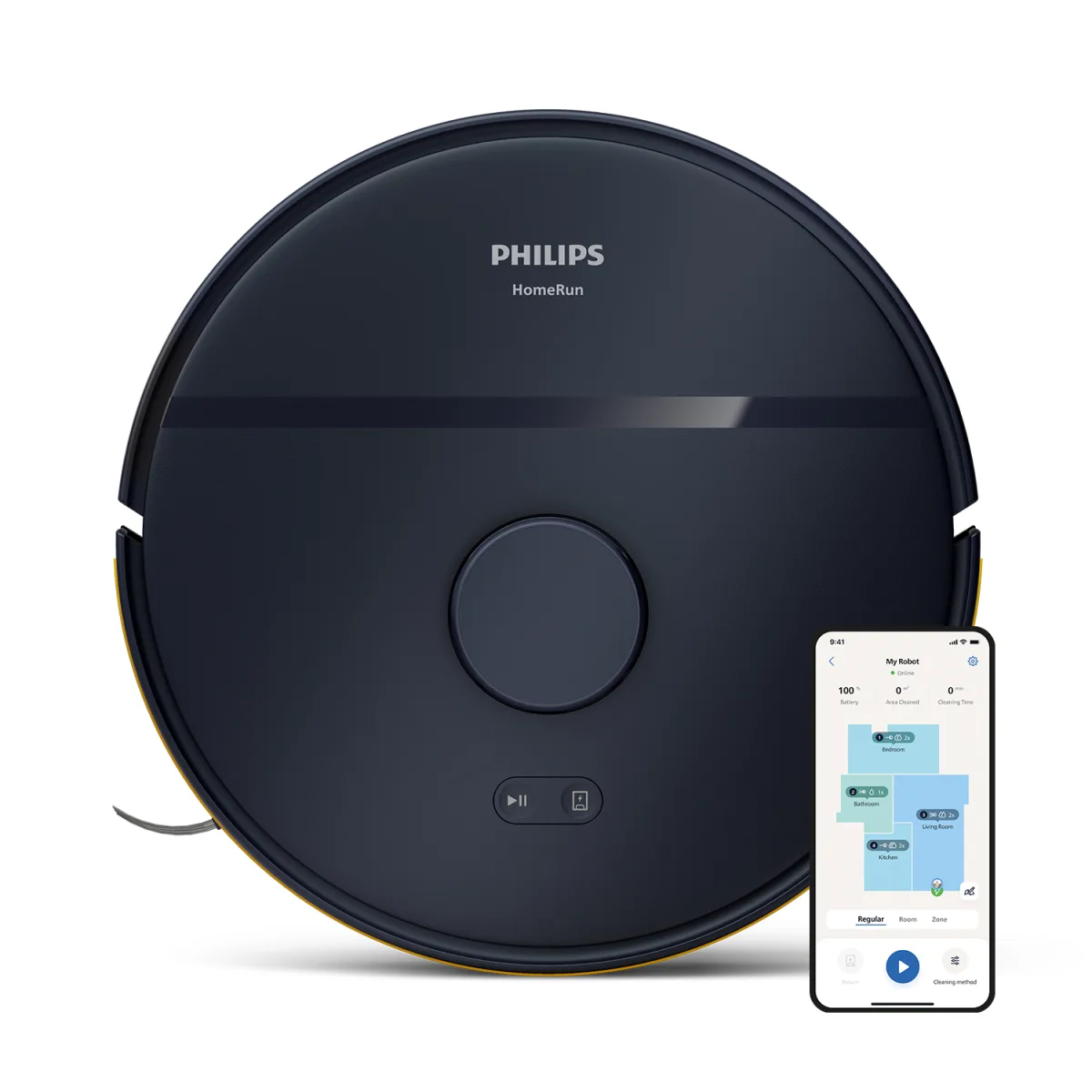 ASPIRAPOLVERE ROBOT PHILIPS XU2000/ ASPIRA CON STAZIONE RICARICA