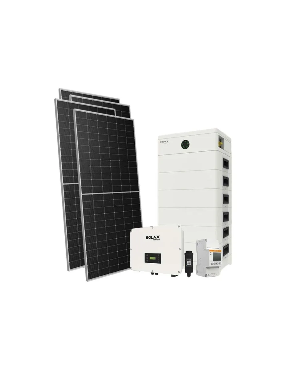 Kit fotovoltaico trifase 20230W inverter 20kW batteria al litio 25.2kWh TP-HS36 Solax Power