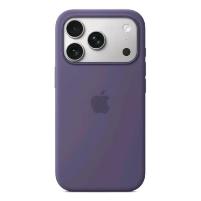 Apple iPHONE 17 Pro Custodia in Silicone Magsafe Purple Fog