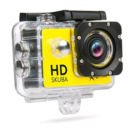 Hamlet Action Camera Skuba HD 720P Custodia 12MP 30 m