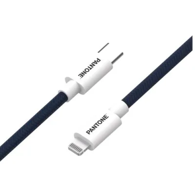 Pantone Cavo da USB-C a Lightning 60 W 1.5 m Navy Blu